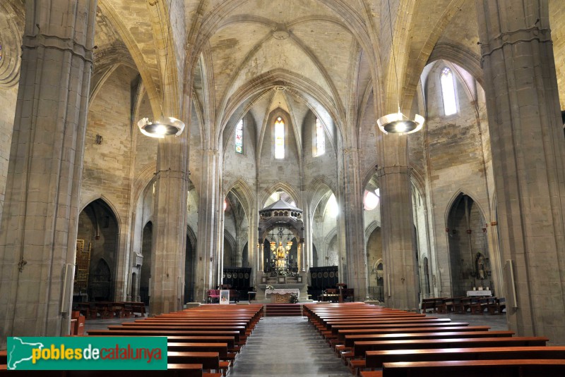 Cervera - Església de Santa Maria (Foto: Jordi Contijoch -calaix.gencat.cat-, 2010) Cervera - Església de Santa Maria