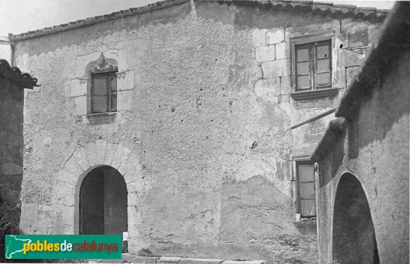 Sant Vicenç de Montalt - La Mongia (Foto: <i>Anònima -Arxiu Fotogràfic Centre Excursionista de Catalunya-</i>, 1890-1918) Sant Vicenç de Montalt - La Mongia