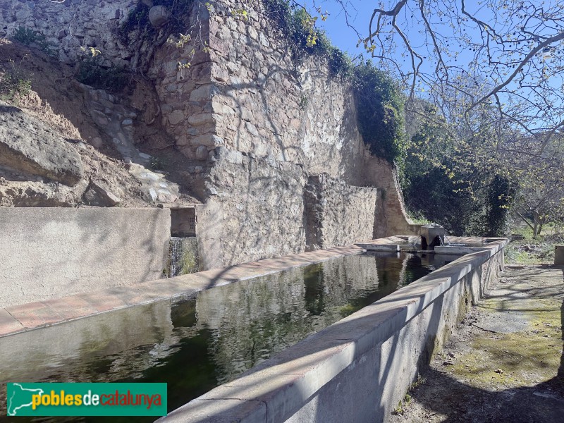 Vilaplana - Molí del Savall i rentadors (Foto: Albert Esteves, 2025) Vilaplana - Molí del Savall i rentadors