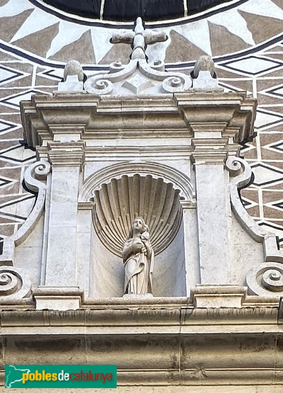 Vilaplana - Església de Santa Maria (Foto: Albert Esteves, 2025) Vilaplana - Església de Santa Maria