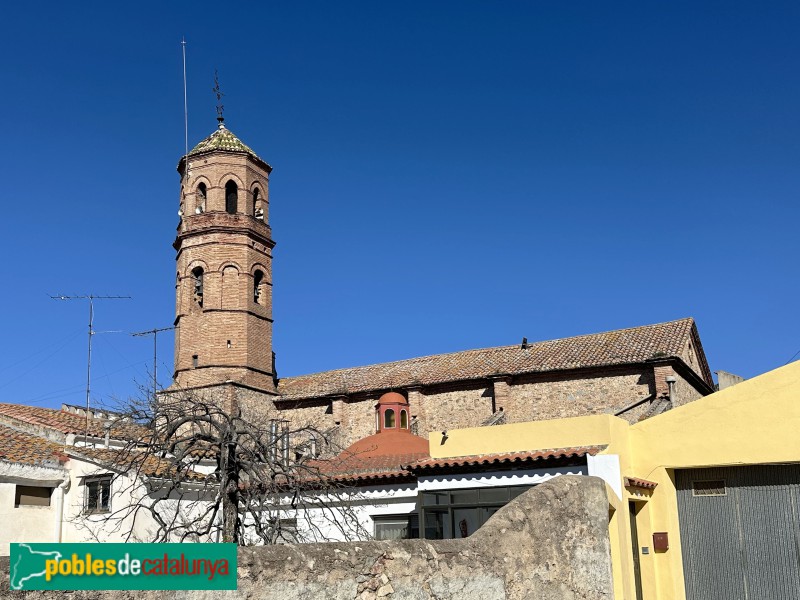Vilaplana - Església de Santa Maria (Foto: Albert Esteves, 2025) Vilaplana - Església de Santa Maria