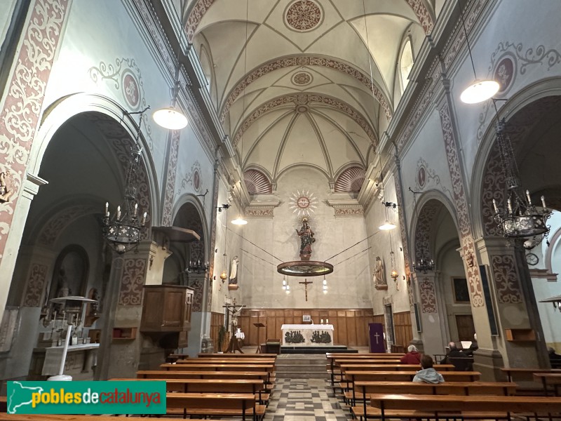 Vilaplana - Església de Santa Maria (Foto: Albert Esteves, 2025) Vilaplana - Església de Santa Maria