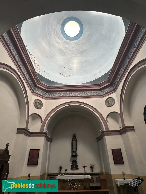 Vilaplana - Església de Santa Maria. Capella del Santíssim (Foto: Albert Esteves, 2025) Vilaplana - Església de Santa Maria. Capella del Santíssim