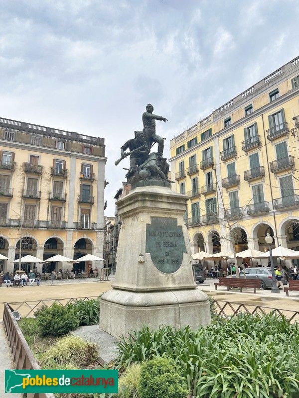 Girona - Monument als Defensors de Girona, 1808-1809