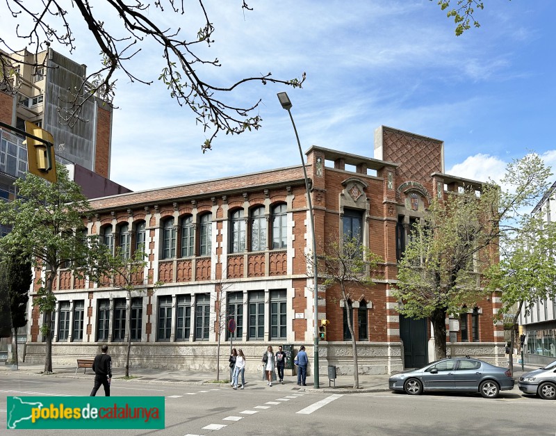 Girona - Col·legi Joan Bruguera (Foto: Albert Esteves, 2024) Girona - Col·legi Joan Bruguera