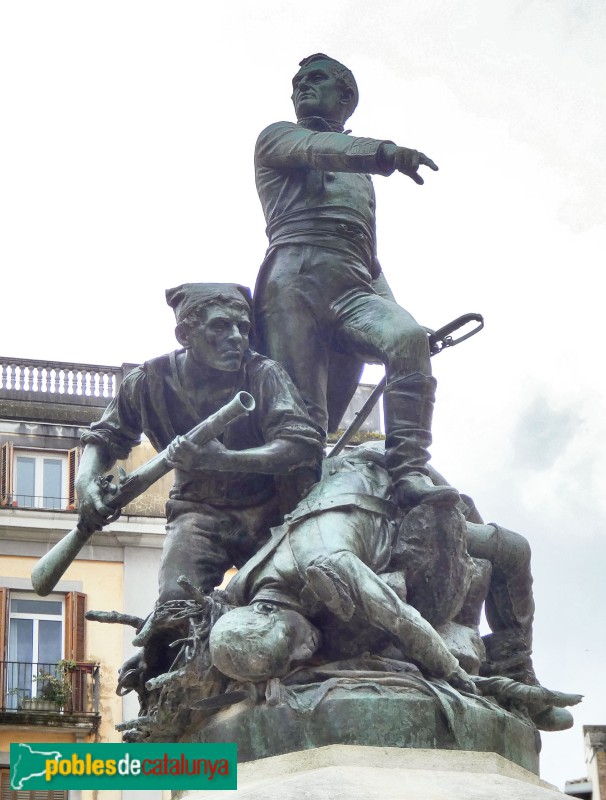 Girona - Monument als Defensors de Girona, 1808-1809