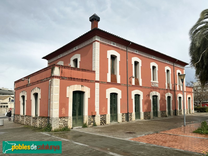 Girona - Antiga estació del tren d'Olot