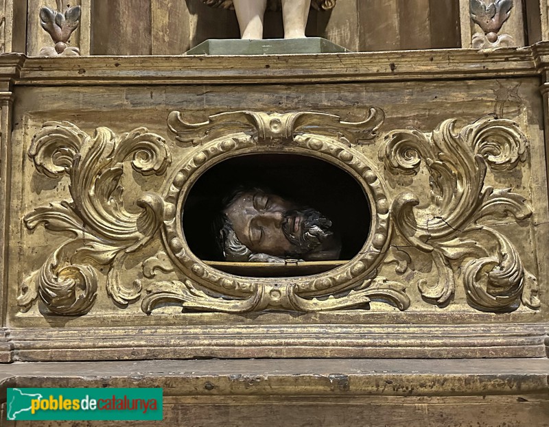 Sant Andreu de Llavaneres - Església de Sant Andreu. Retaule de Sant Joan