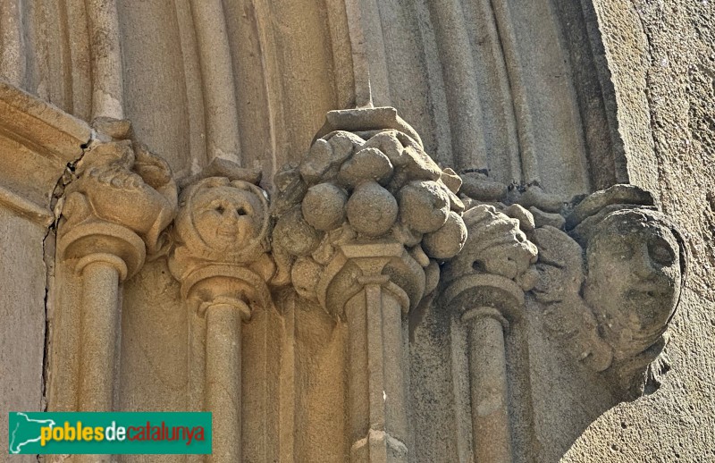 Sant Andreu de Llavaneres - Església vella de Sant Andreu. Portada (3)