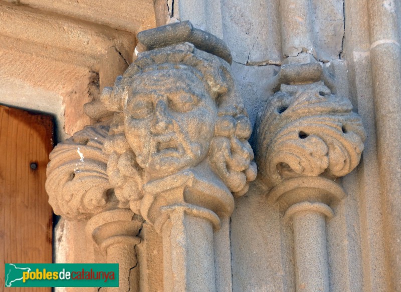 Sant Andreu de Llavaneres - Església vella de Sant Andreu. Portada
