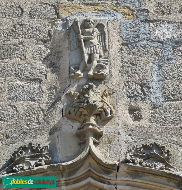 Sant Andreu de Llavaneres - Església vella de Sant Andreu. Portada