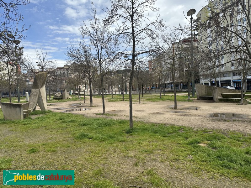 Girona - Plaça U d'Octubre (Foto: Albert Esteves, 2025) Girona - Plaça U d'Octubre