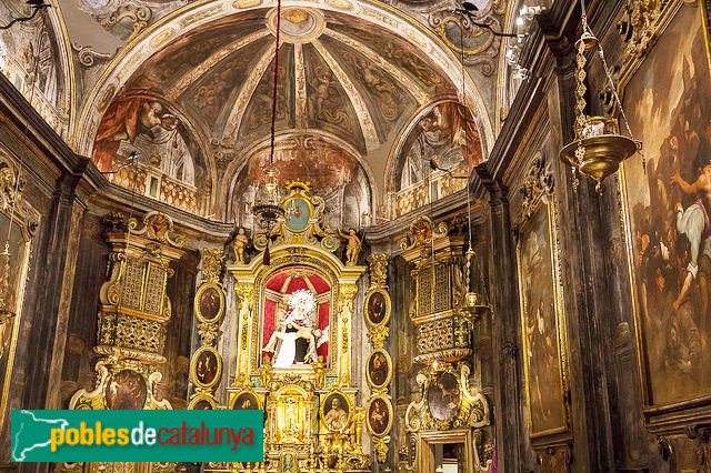 Mataró - Basílica de Santa Maria. Capella dels Dolors (Foto: José Aguado, 2017) Mataró - Basílica de Santa Maria. Capella dels Dolors