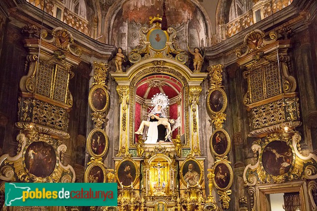Mataró - Basílica de Santa Maria. Capella dels Dolors (Foto: José Aguado, 2017) Mataró - Basílica de Santa Maria. Capella dels Dolors