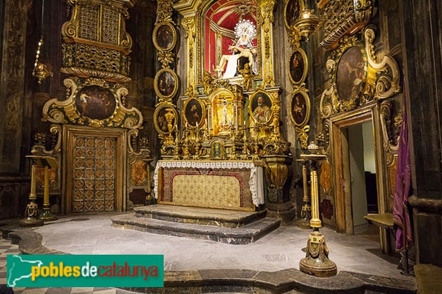 Mataró - Basílica de Santa Maria. Capella dels Dolors (Foto: José Aguado, 2017) Mataró - Basílica de Santa Maria. Capella dels Dolors