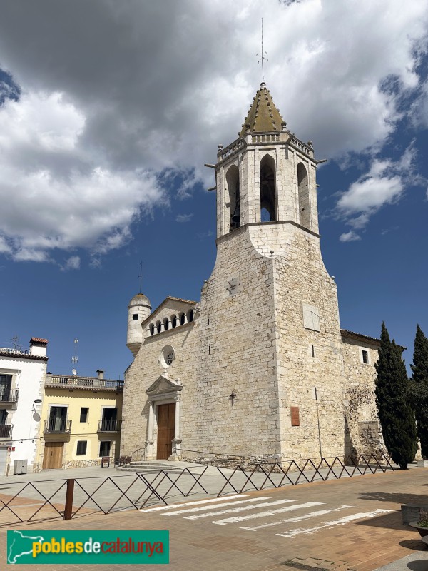 Fornells de la Selva - Església de Sant Cugat (Foto: Albert Esteves, 2025) Fornells de la Selva - Església de Sant Cugat