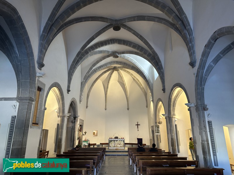 Fornells de la Selva - Església de Sant Cugat (Foto: Albert Esteves, 2025) Fornells de la Selva - Església de Sant Cugat