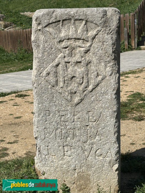 Fornells de la Selva - Fita de la Mitja Llegua