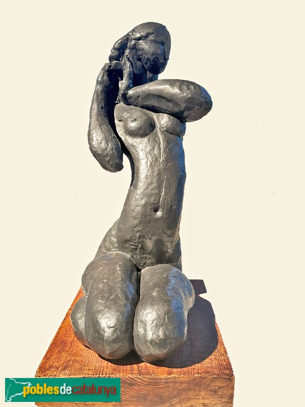 Museu-arxiu de Llavaneres - Manuel Cusachs - Model al taller IV. Bronze (1979) (Foto: Albert Esteves, 2025) Museu-arxiu de Llavaneres - Manuel Cusachs - Model al taller IV. Bronze (1979)