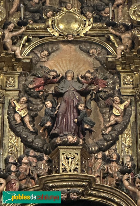 Mataró - Basílica de Santa Maria - Retaule del Roser