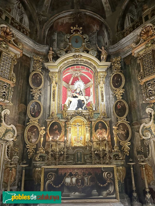 Mataró - Basílica de Santa Maria. Capella dels Dolors (Foto: Albert Esteves, 2025) Mataró - Basílica de Santa Maria. Capella dels Dolors