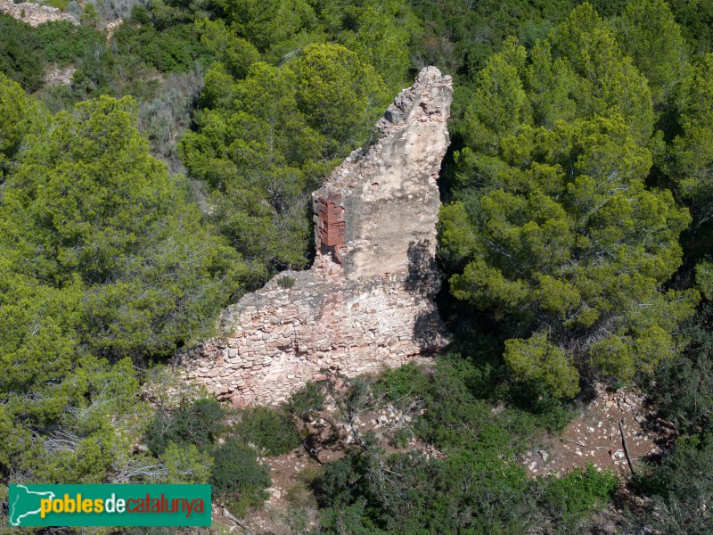 Mont-roig del Camp - Restes de la fortalesa de Miramar