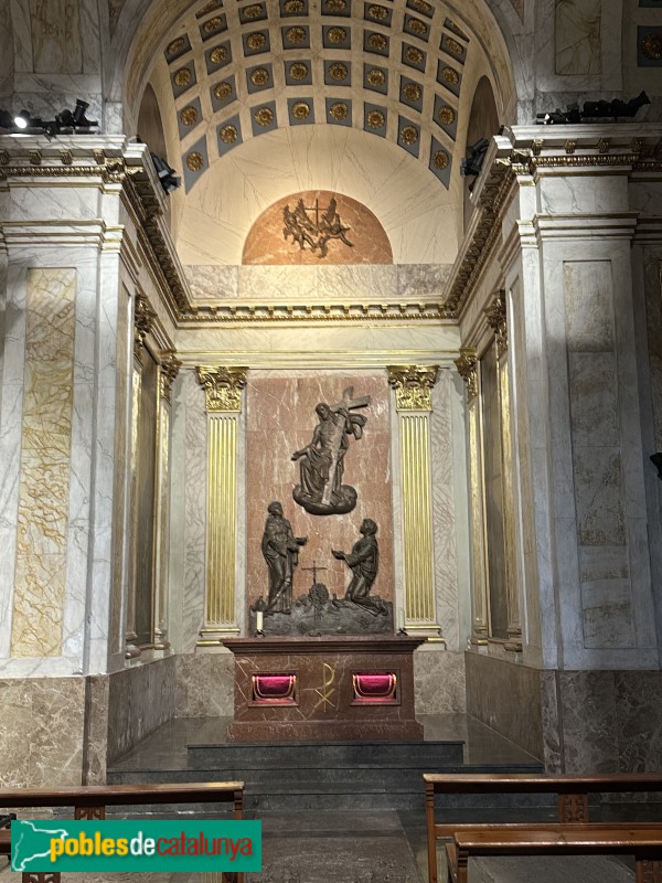 Mataró - Basílica de Santa Maria. Capella de les Santes