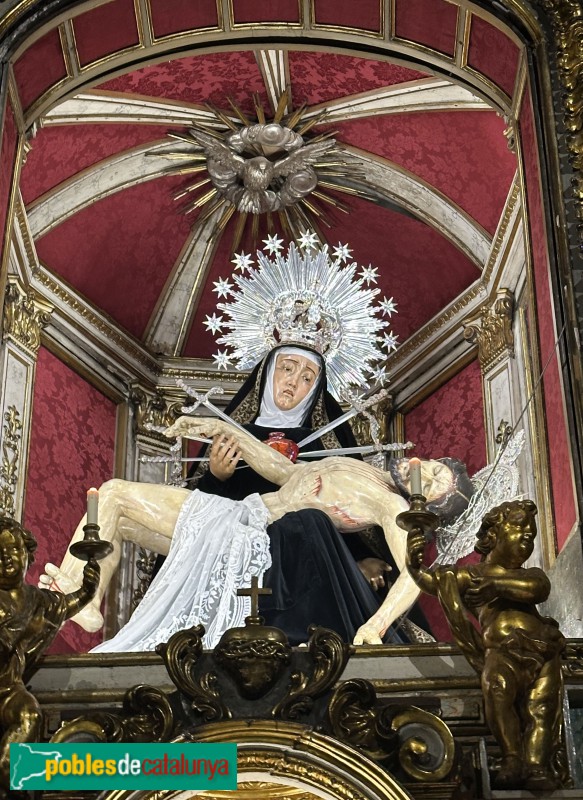 Mataró - Basílica de Santa Maria. Capella dels Dolors (Foto: Albert Esteves, 2025) Mataró - Basílica de Santa Maria. Capella dels Dolors