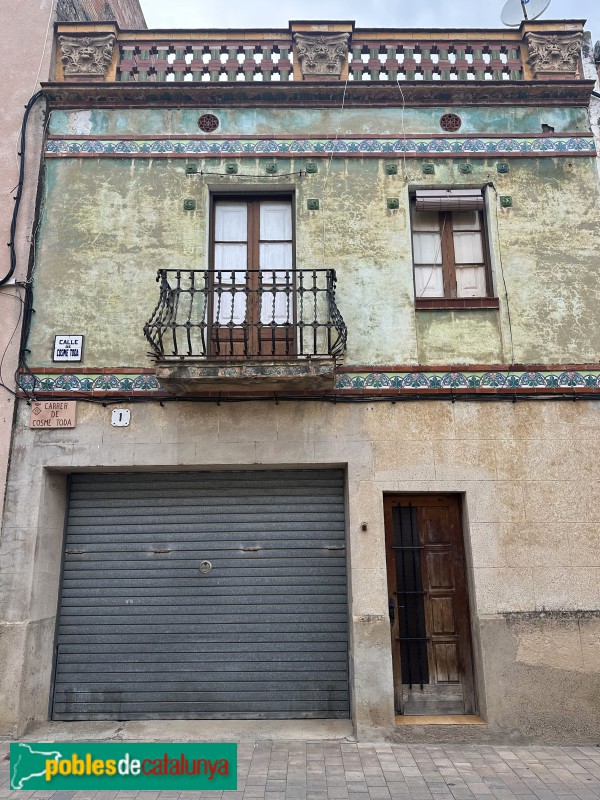 Vilanova d'Escornalbou - Carrer Cosme Toda, 1