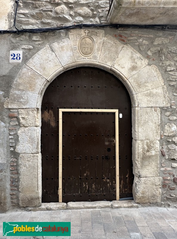 Vilanova d'Escornalbou - Portal 1775