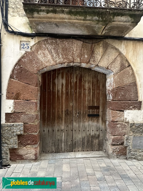 Vilanova d'Escornalbou - Portal segle XVII-XVIII