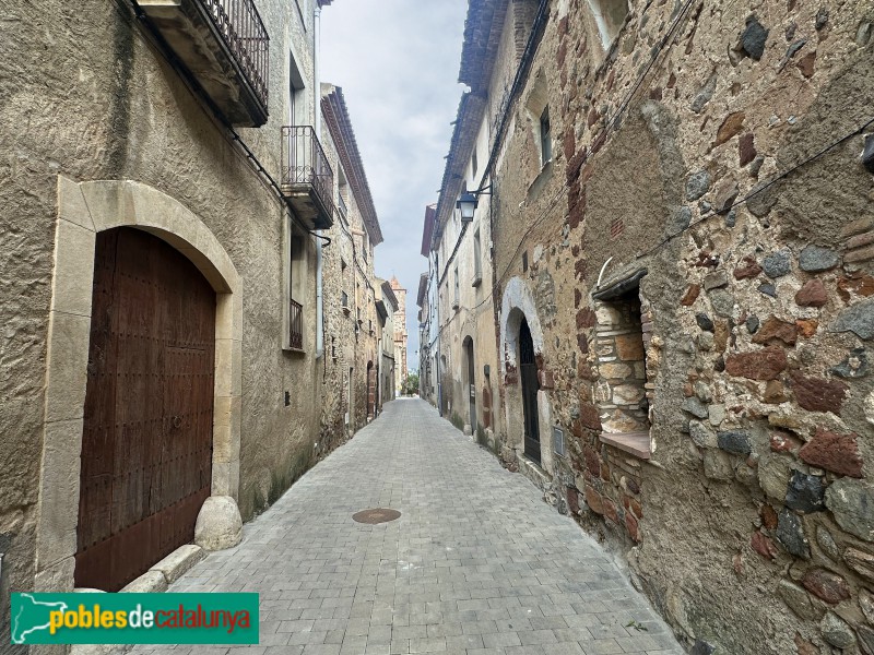 Vilanova d'Escornalbou - L'Arbocet. Carrer de Dalt