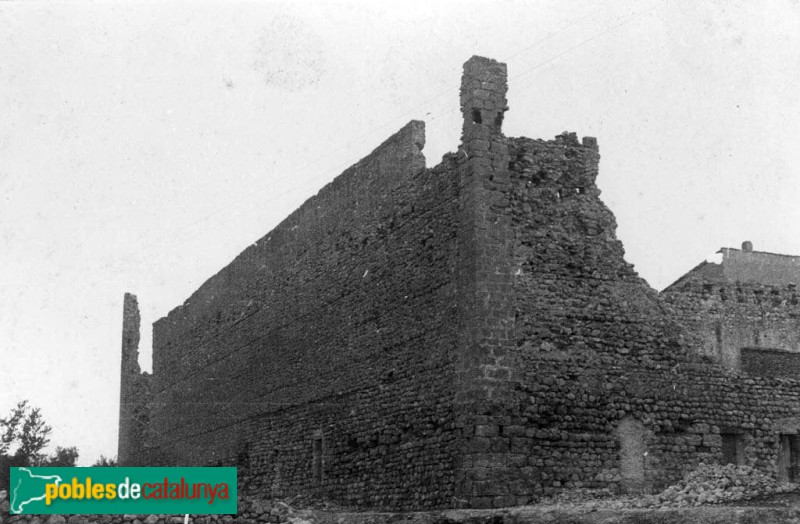 L'Hospitalet de l'Infant - Hospital del Coll de Balaguer (Foto: <i>Antoni Gallardo -Arxiu Fotogràfic Centre Excursionista de Catalunya-</i>, 1936) L'Hospitalet de l'Infant - Hospital del Coll de Balaguer
