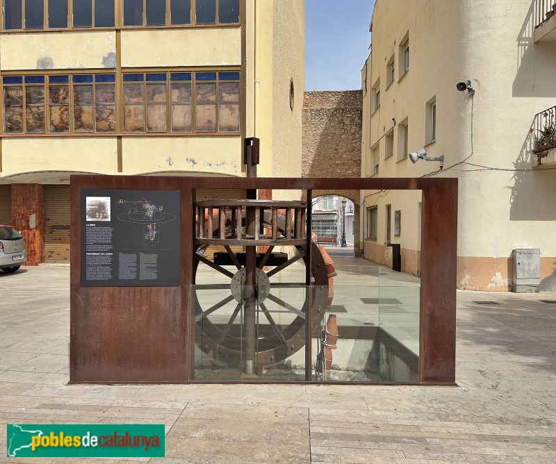 L'Hospitalet de l'Infant - La sínia, reconstruïda