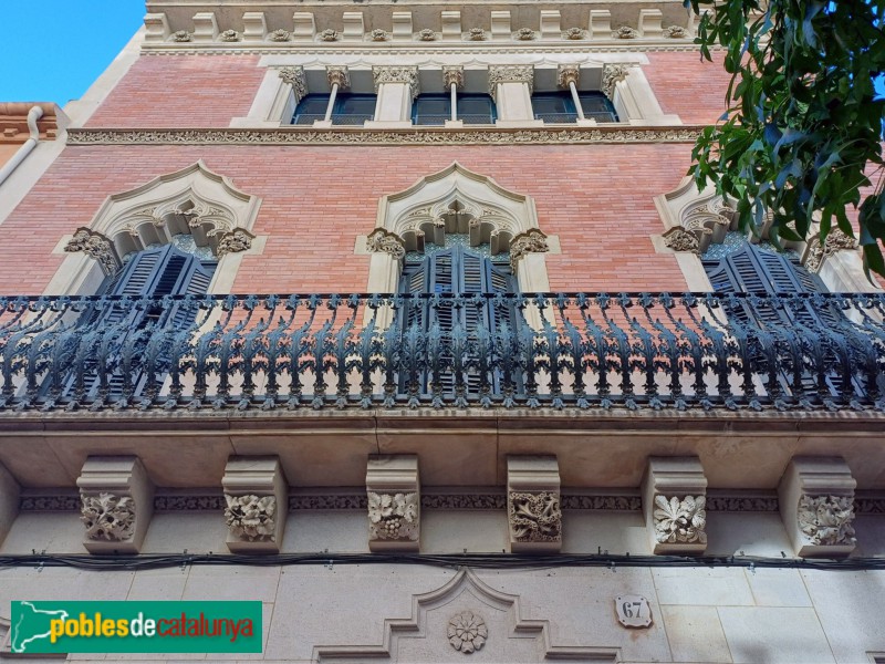 Terrassa - Casa Joaquima Pujals (Foto: Sergi Suárez, 2025) Terrassa - Casa Joaquima Pujals