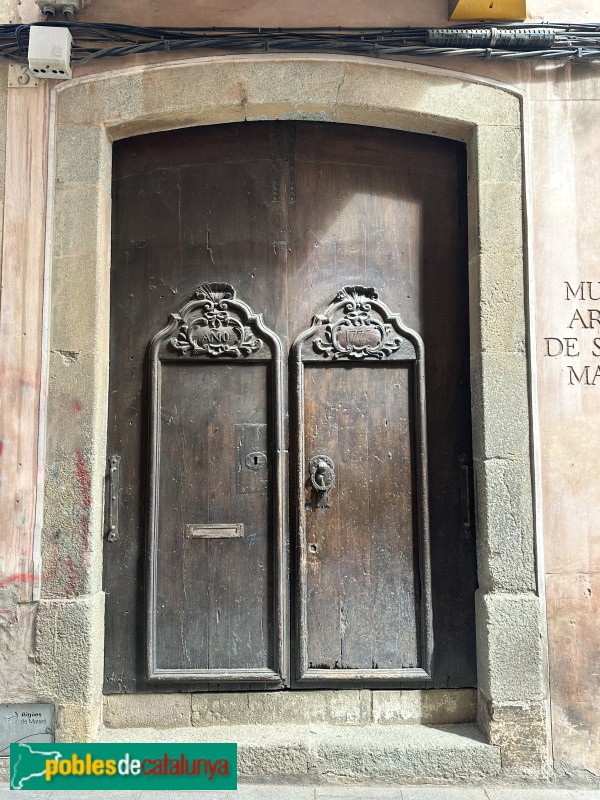 Mataró - Can Seguí (Museu-Arxiu de Santa Maria) (Foto: Albert Esteves, 2025) Mataró - Can Seguí (Museu-Arxiu de Santa Maria)