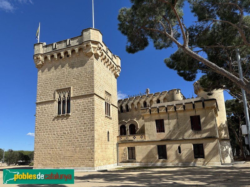 Vila-seca - Castell. Façana posterior