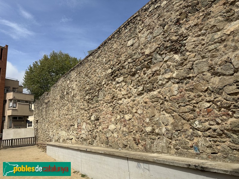 Mataró - Muralla dels Genovesos (Foto: Albert Esteves, 2025) Mataró - Muralla dels Genovesos