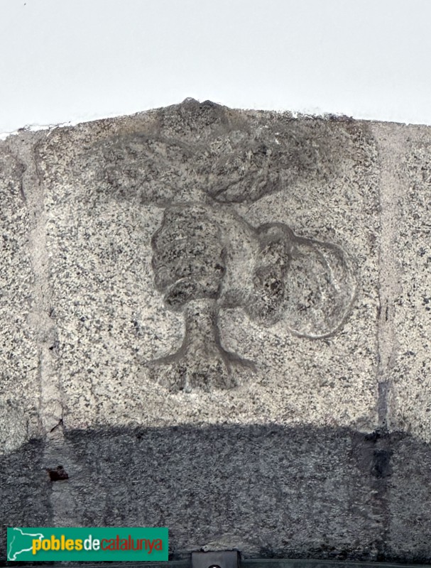 Mataró - Casa de la Vila. Escut antic de Mataró (Foto: Albert Esteves, 2025) Mataró - Casa de la Vila. Escut antic de Mataró