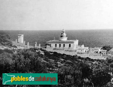 Salou - Far. Postal antiga