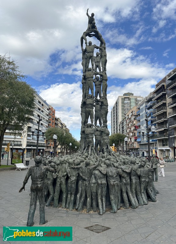 Tarragona - Monument als Castells