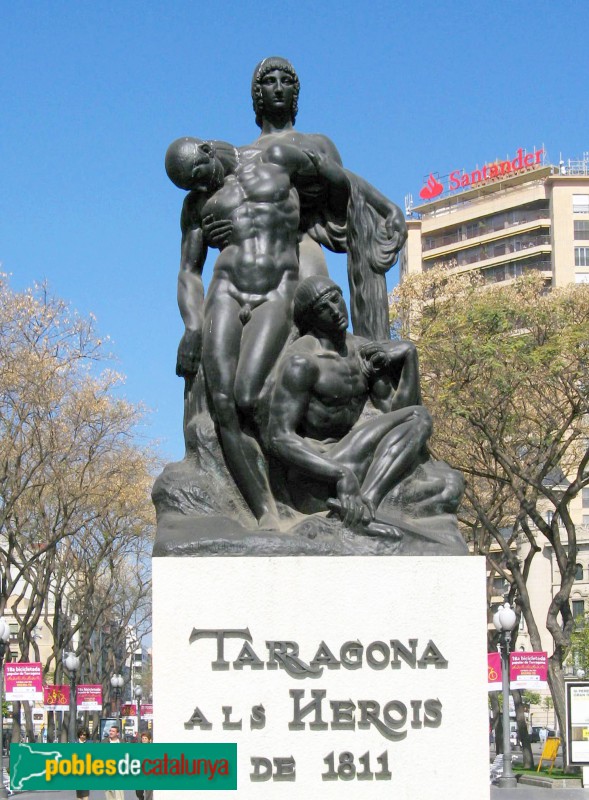 Tarragona - Monument als herois de 1811