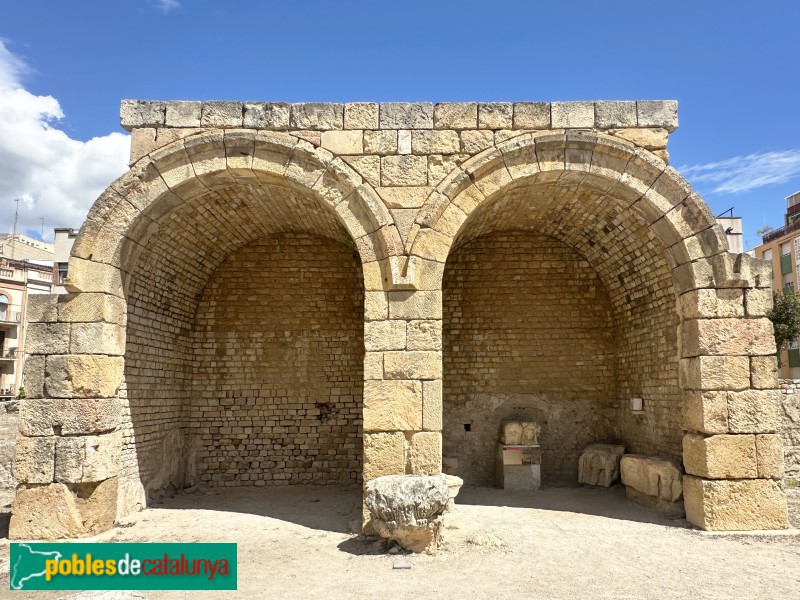 Tarragona - Fòrum de la colònia. Comerços o tabernae
