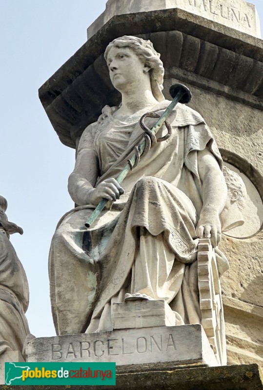 Vilanova i la Geltrú - Monument als Promotors del Ferrocarril. Barcelona (Foto: Albert Esteves, 2025) Vilanova i la Geltrú - Monument als Promotors del Ferrocarril. Barcelona