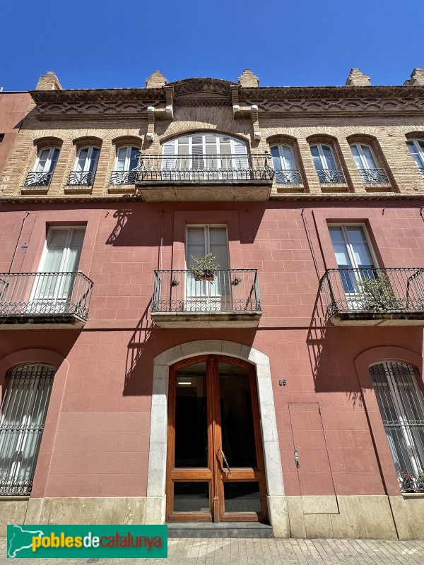 Vilanova i la Geltrú - Casa Sala i Bordes (Foto: Albert Esteves, 2025) Vilanova i la Geltrú - Casa Sala i Bordes