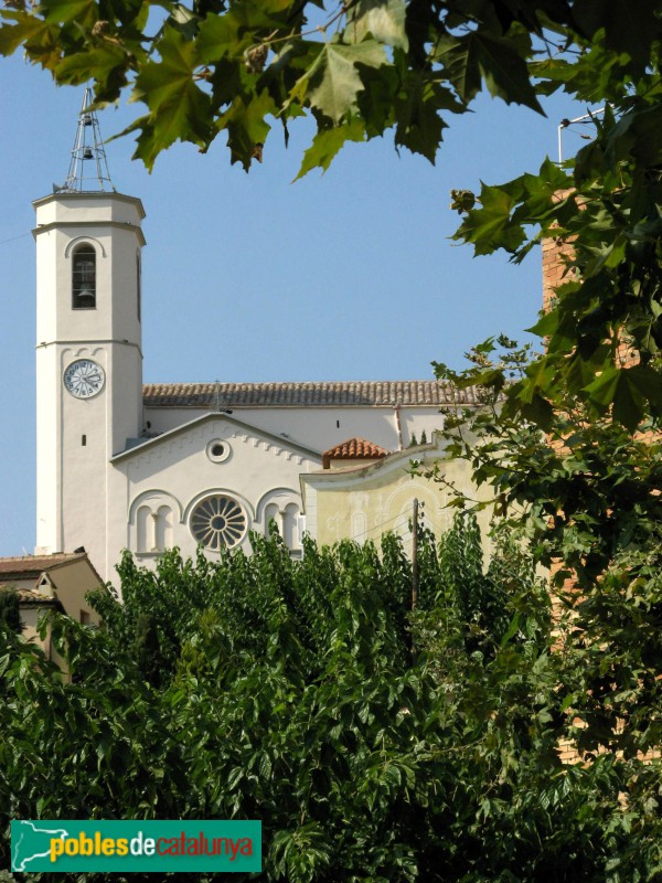 Caldes d´Estrac - Església de Santa Maria (Foto: Albert Esteves, 2007) Caldes d´Estrac - Església de Santa Maria