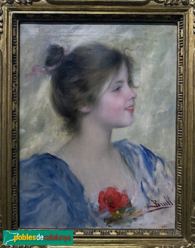 Museu Víctor Balaguer - Bust de nena (Joan Brull, c.1900)