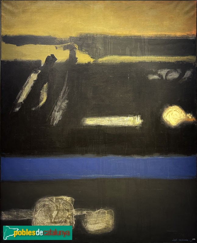 Museu Víctor Balaguer - Homenatge a Salvat-Papasseit (Albert Ràfols Casamada, 1967)