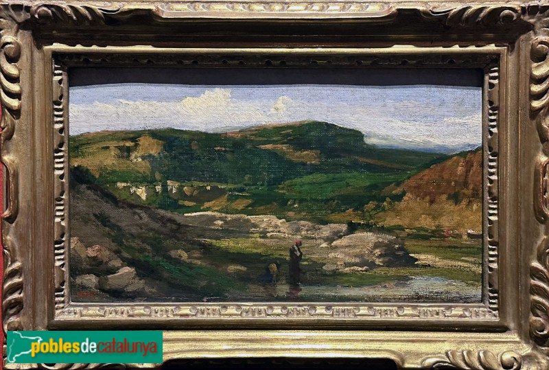 Museu Víctor Balaguer - Paisatge rural (Joaquim de Cabanyes, 1847)