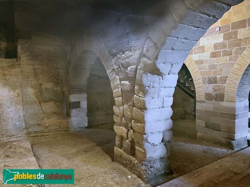 Riudecanyes - Monestir d'Escornalbou. Cripta